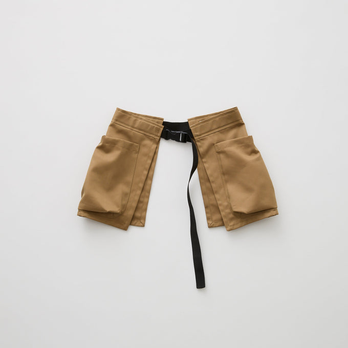 eLfinFolk <br>エルフィンフォルク<br>Iridescent Gabardine Waist Belt Bag<br>23_elf-262A39