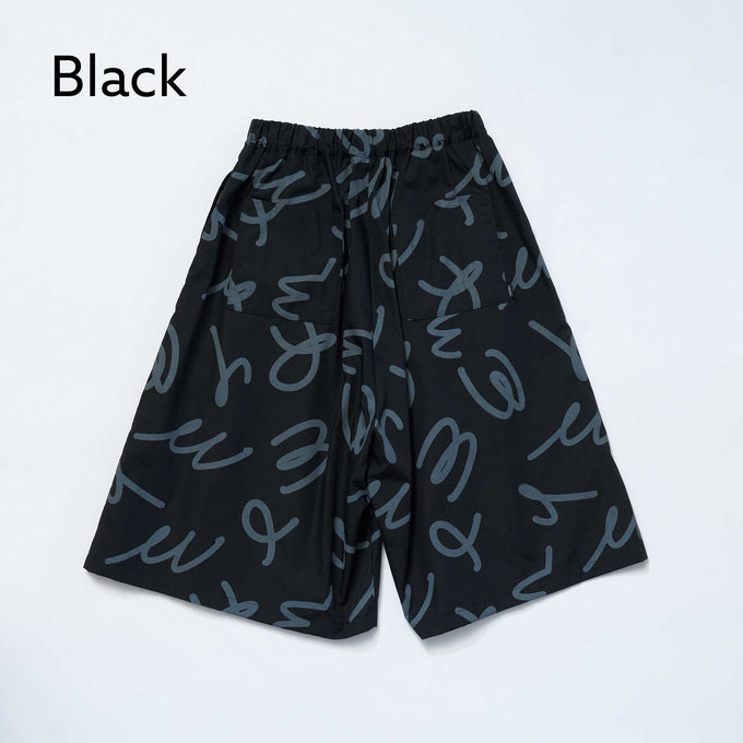 NUNUFORME<br> ヌヌフォルム<br>【27ssご予約 2月入荷予定】<br>うねうねロゴショートパンツ<br>26-nf27-633-268