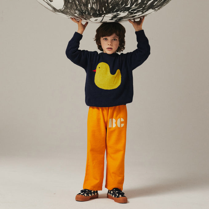 〈残り6-7Yのみ〉BOBOCHOSES<br>ボボショセス<br>Rubber Duck intarsia jumper<br>223AC113