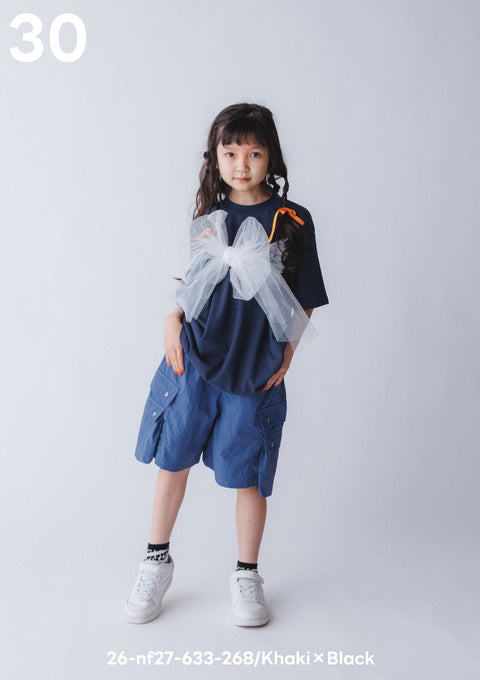 NUNUFORME<br> ヌヌフォルム<br>【27ssご予約 2月入荷予定】<br>ポケットハーフパンツ<br>30-nf27-662-272