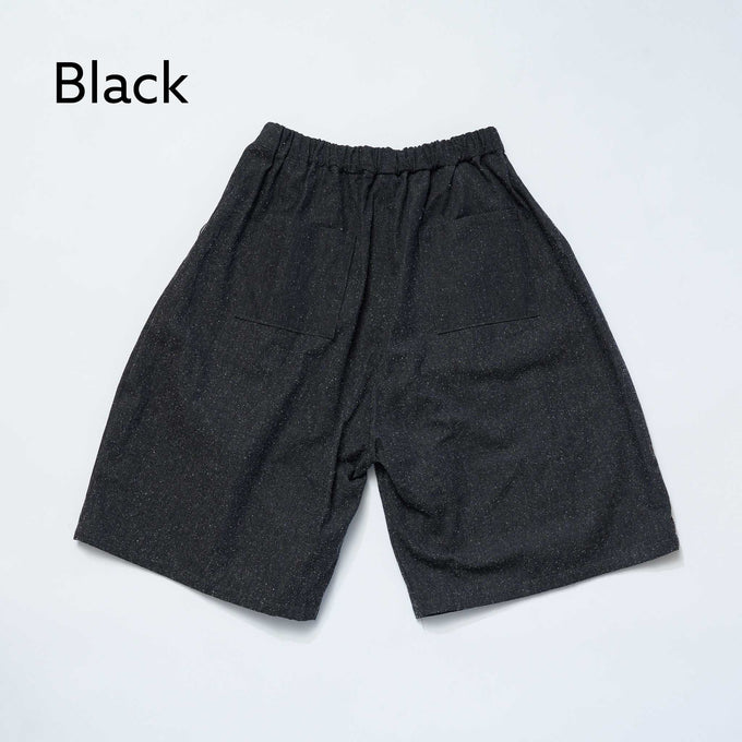 NUNUFORME<br> ヌヌフォルム<br>【27ssご予約 2月入荷予定】<br>2タックハーフパンツ<br>31-nf27-663-277