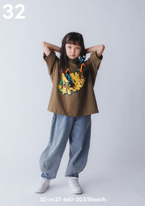 NUNUFORME<br> ヌヌフォルム<br>【27ssご予約 2月入荷予定】<br>デニムヘムタックカーブパンツ<br>32-nc27-660-303