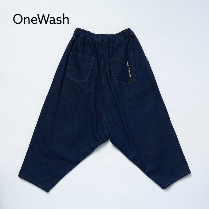NUNUFORME<br> ヌヌフォルム<br>【27ssご予約 2月入荷予定】<br>デニムバギーパンツ<br>34-nc27-613-304