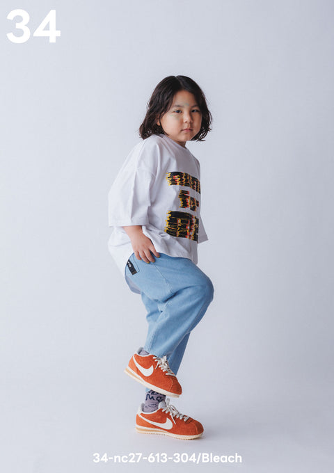 NUNUFORME<br> ヌヌフォルム<br>【27ssご予約 2月入荷予定】<br>デニムバギーパンツ<br>34-nc27-613-304