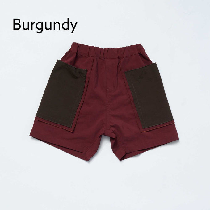 NUNUFORME<br> ヌヌフォルム<br>【27ssご予約 2月入荷予定】<br>バイカラーショートパンツ<br>35-nc27-657-305