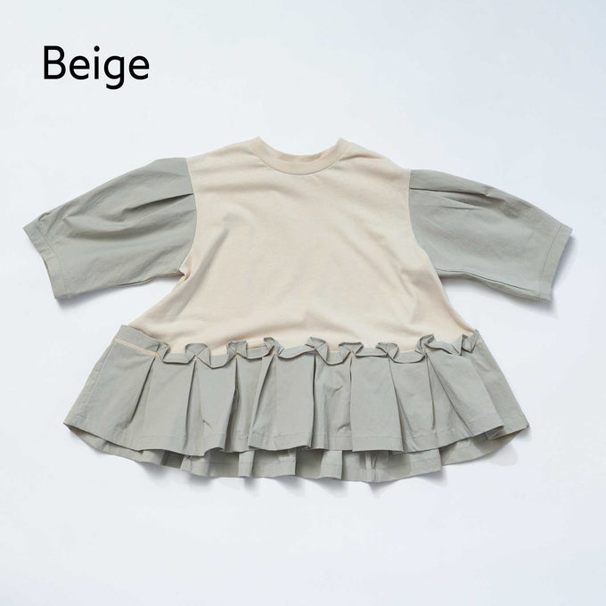 NUNUFORME<br> ヌヌフォルム<br>【27ssご予約 2月入荷予定】<br>チェンジフリルT<br>36-nc27-808-729