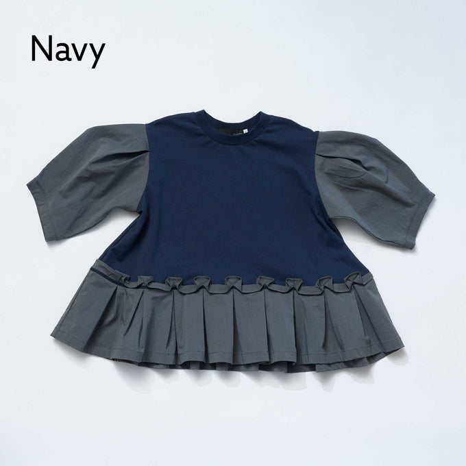 NUNUFORME<br> ヌヌフォルム<br>【27ssご予約 2月入荷予定】<br>チェンジフリルT<br>36-nc27-808-729