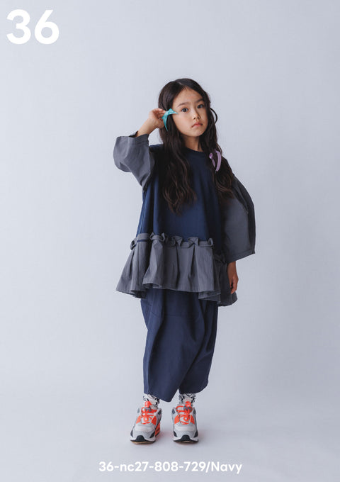 NUNUFORME<br> ヌヌフォルム<br>【27ssご予約 2月入荷予定】<br>チェンジフリルT<br>36-nc27-808-729