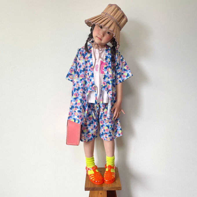 PARK × BOTAN × WA・KKA<br>コラボ 子ども甚平<br>【5/30発売 COCOKIDS magazine掲載商品】