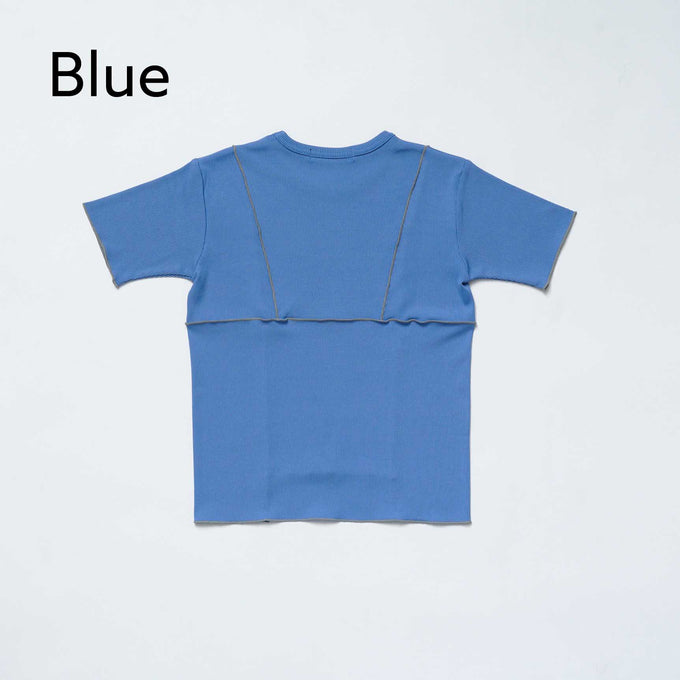 NUNUFORME<br> ヌヌフォルム<br>【27ssご予約 2月入荷予定】<br>メローリブTシャツ<br>42-nc27-855-730