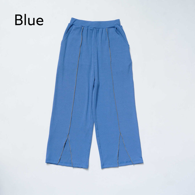 NUNUFORME<br> ヌヌフォルム<br>【27ssご予約 2月入荷予定】<br>メロースリットパンツ<br>43-nc27-856-730