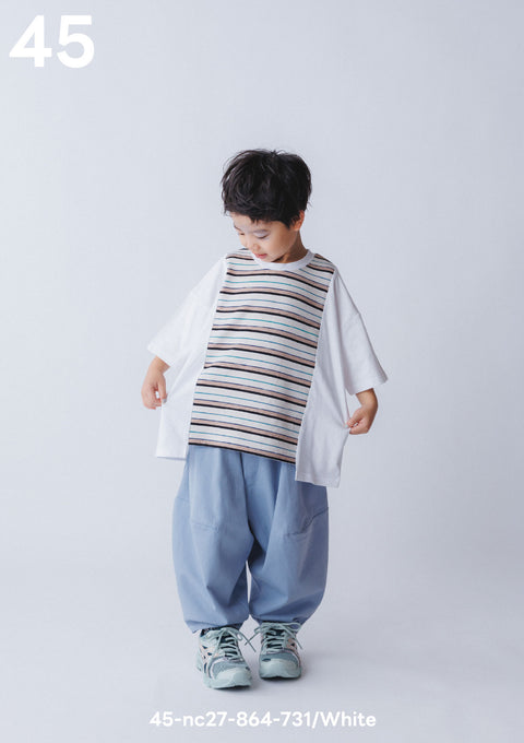 NUNUFORME<br> ヌヌフォルム<br>【27ssご予約 2月入荷予定】<br>チェンジTシャツ<br>45-nc27-864-731