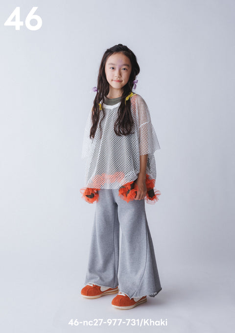 NUNUFORME<br> ヌヌフォルム<br>【27ssご予約 2月入荷予定】<br>フリルドレープT<br>46-nc27-977-731