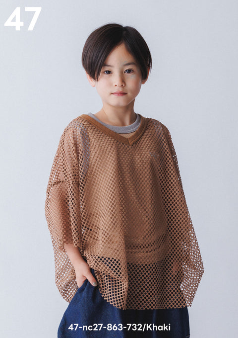 NUNUFORME<br> ヌヌフォルム<br>【27ssご予約 2月入荷予定】<br>メッシュT<br>47-nc27-863-732