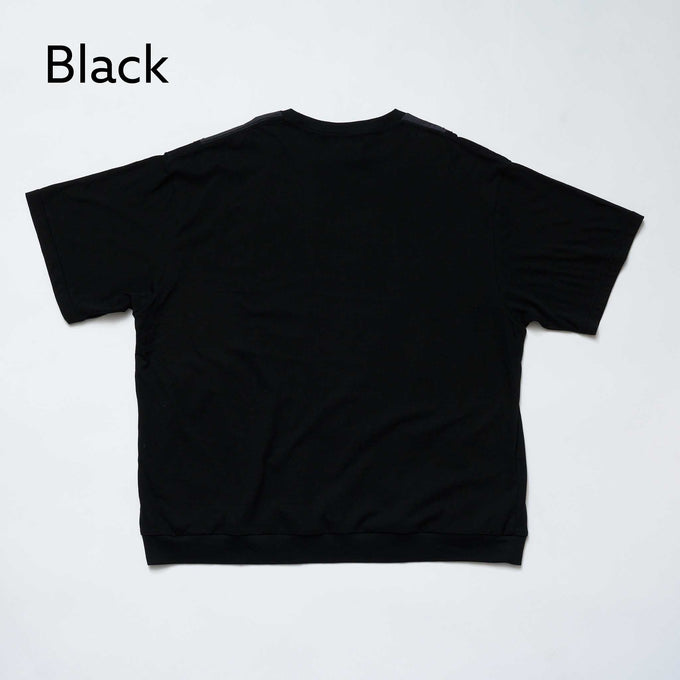 NUNUFORME<br> ヌヌフォルム<br>【27ssご予約 3月入荷予定】<br>カーブチェンジビッグTシャツ<br>48-nf27-860-501