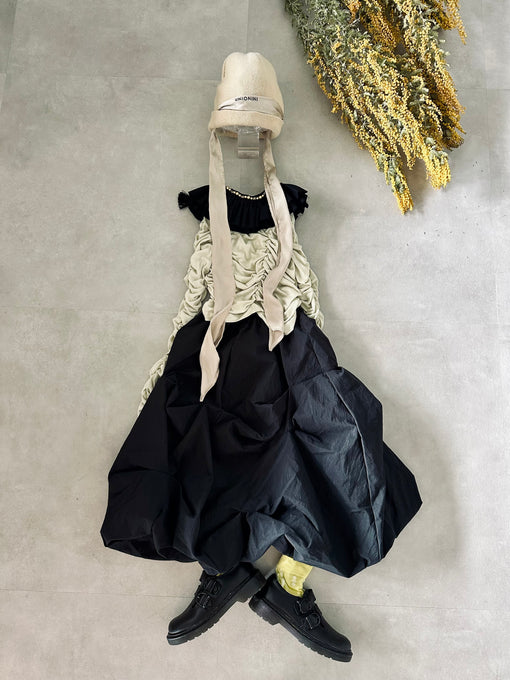 TOBOGGAN<br> トボガン<br>poko poko ballon skirt