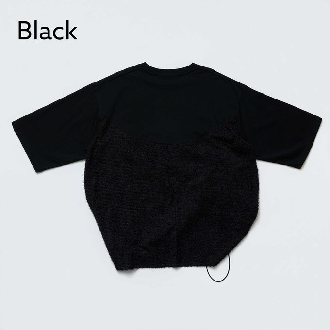 NUNUFORME<br> ヌヌフォルム<br>【27ssご予約 3月入荷予定】<br>ラウンドドロストTシャツ<br>50-nf27-837-506