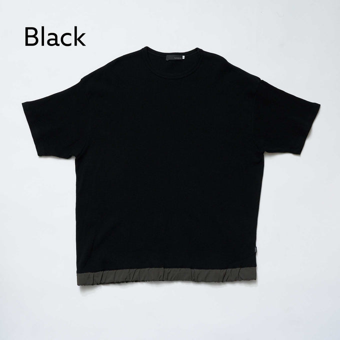 NUNUFORME<br> ヌヌフォルム<br>【27ssご予約 3月入荷予定】<br>ゴムヘムTシャツ<br>52-nf27-862-516