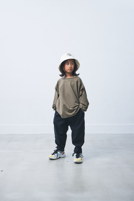 toboggan<br> トボガン<br>スリットロングスリーブTEE