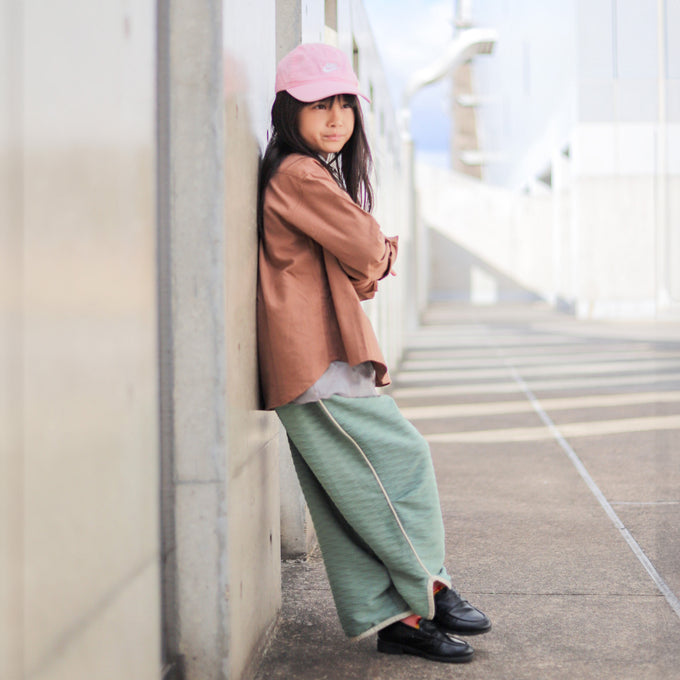 PARK MADE IN KYOTO<br>サイドパイピング膨れジャガードパンツ