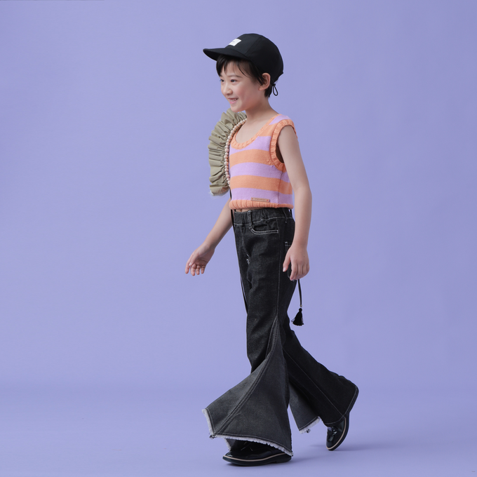 〈残り95cmのみ〉NUNUFORME ヌヌフォルム<br>47-nf19-672-178<br>ヒッピーパンツ