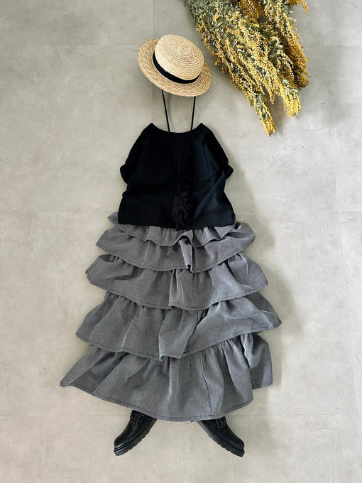 TOBOGGAN<br> トボガン<br>friflare skirt