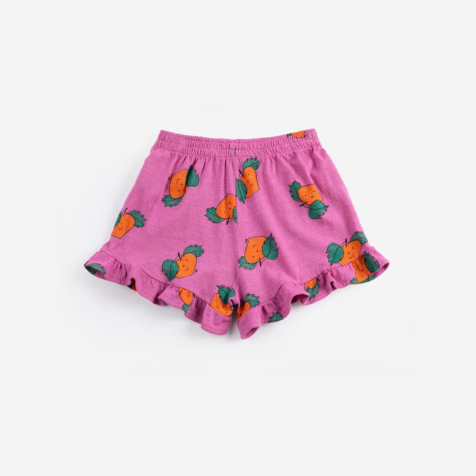 BOBOCHOSES<br>ボボショセス<br>Tangerine all over ruffled shorts<br>B126AC063
