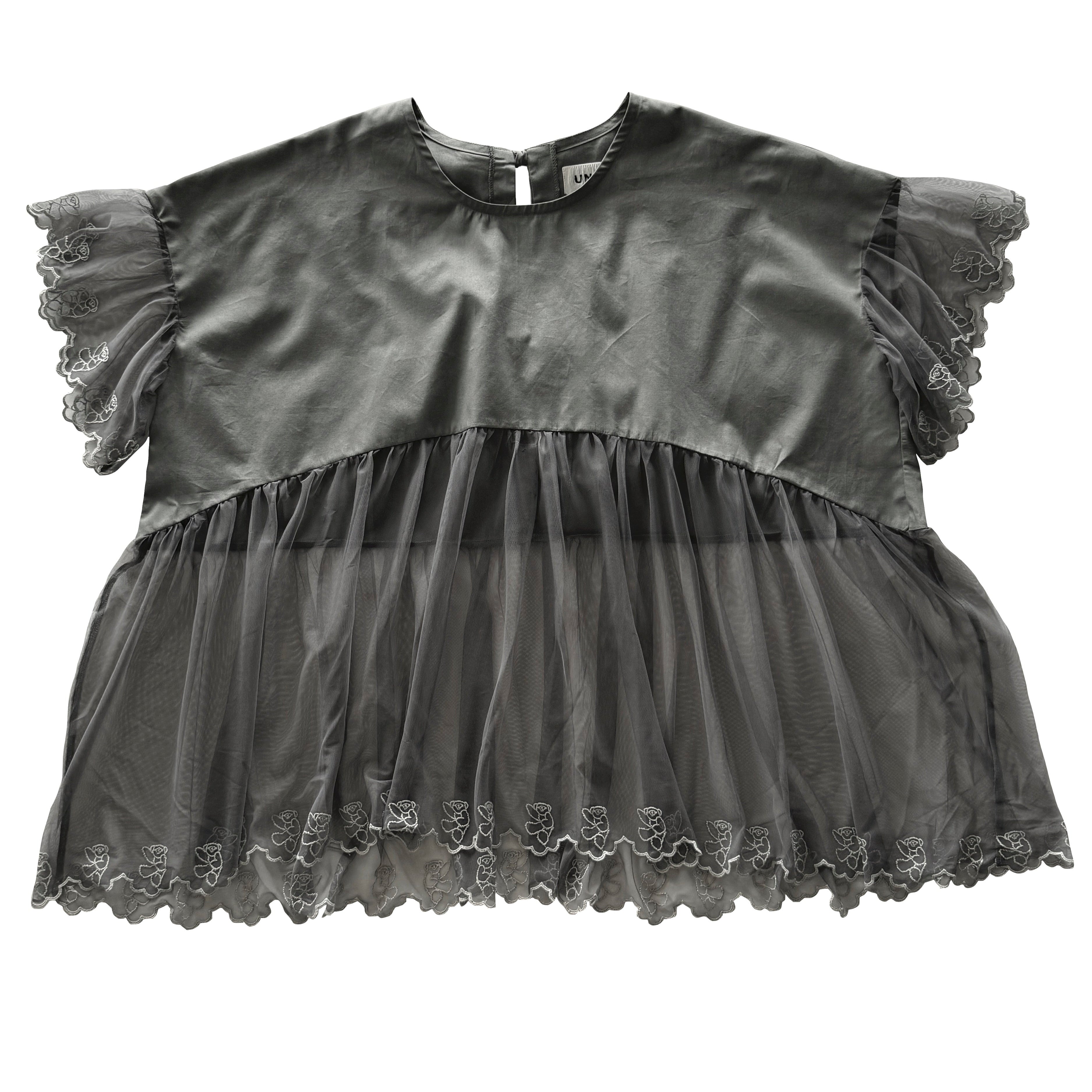 UNIONINIユニオニーニ【26ssご予約】teddybear lace blouseBL-029