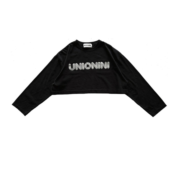 UNIONINI<br>ユニオニーニ<br>cropped long sleeved tee<br>CS-086