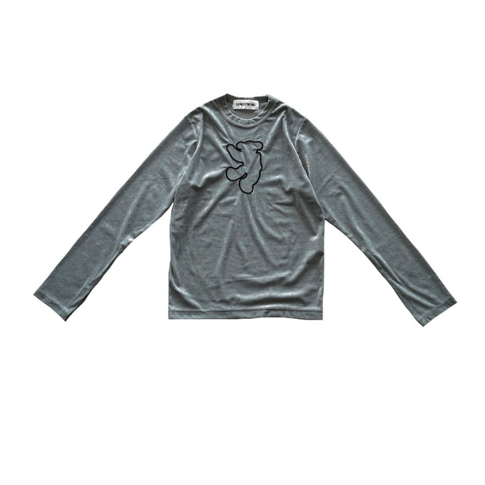 UNIONINI<br>ユニオニーニ<br>【26awご予約8-9月入荷予定】<br>teddy velours long sleeved<br>CS-090