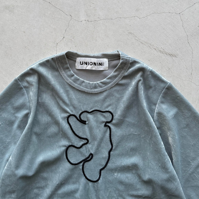 UNIONINI<br>ユニオニーニ<br>【26awご予約8-9月入荷予定】<br>teddy velours long sleeved<br>CS-090