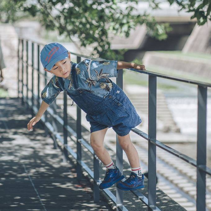 PARK × BOTAN × WA・KKA<br>コラボ 子ども甚平<br>【5/30発売 COCOKIDS magazine掲載商品】