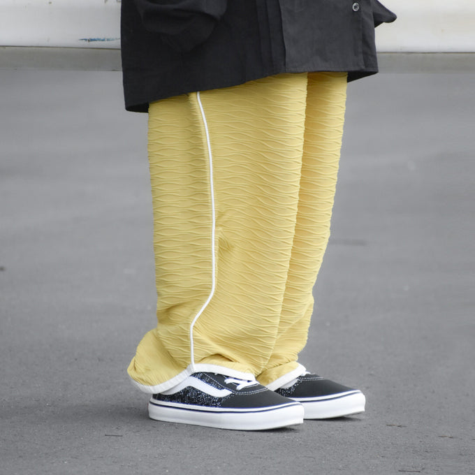 PARK MADE IN KYOTO<br>サイドパイピング膨れジャガードパンツ
