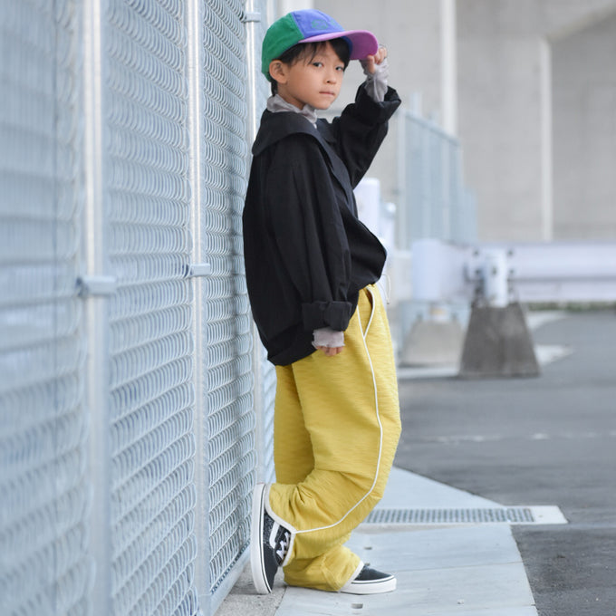 PARK MADE IN KYOTO<br>サイドパイピング膨れジャガードパンツ