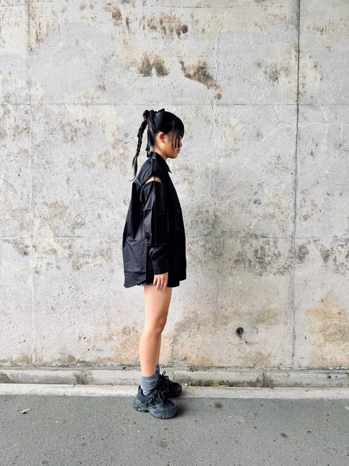 TOBOGGAN<br> トボガン<br>cut out big shirts