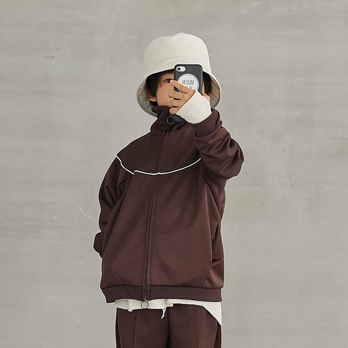 MOUN TEN.<br>マウンテン<br>jersey zip track JK<br>MT91-1407a