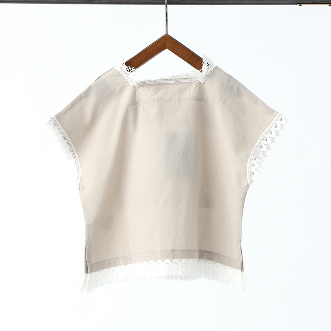 eLfinFolk エルフィンフォルク<br>Cotton lawn Lace Tops<br>elf-241F47/F48