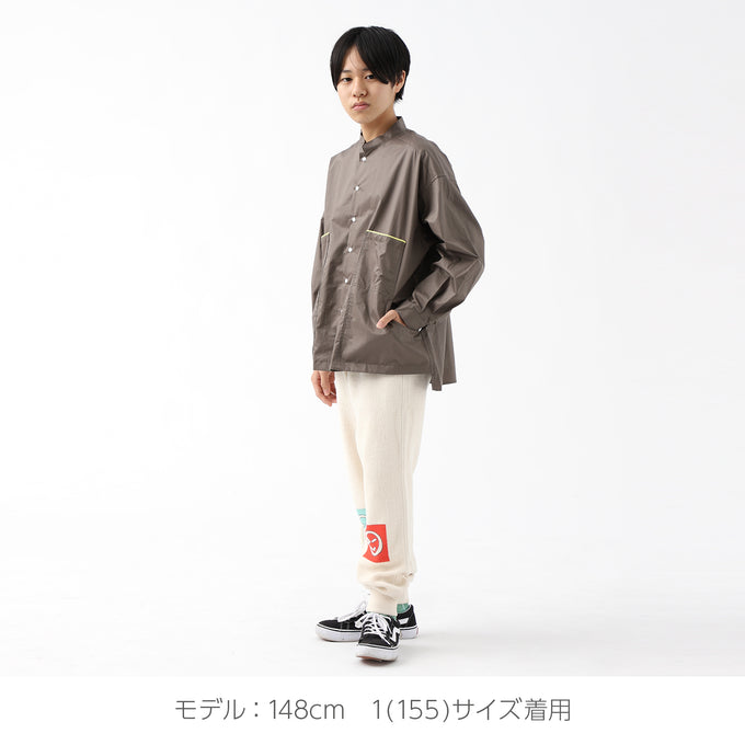 SWOON TOKYO<br>スーントウキョウ<br>スタンドカラーポケットシャツ<br>05-sw20-520-186