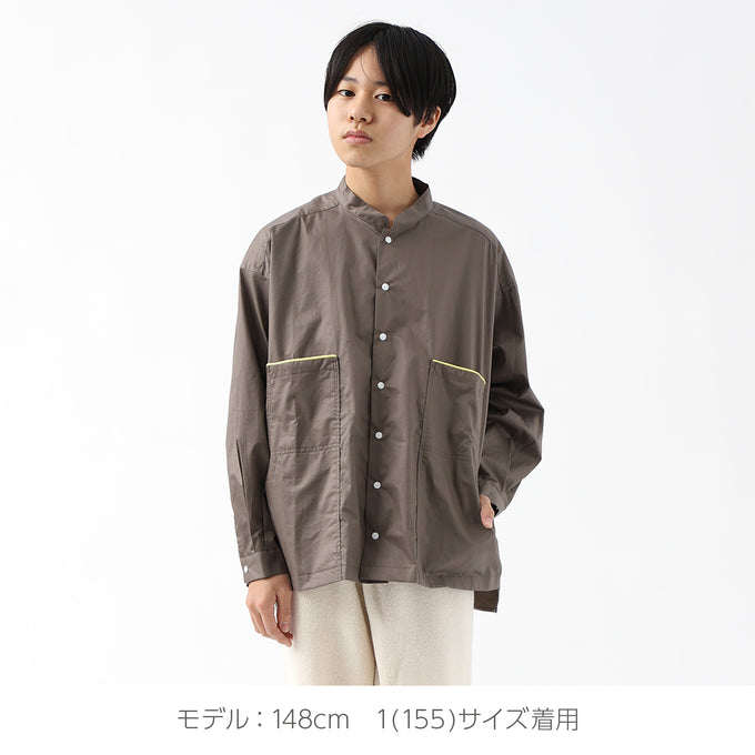 SWOON TOKYO<br>スーントウキョウ<br>スタンドカラーポケットシャツ<br>05-sw20-520-186