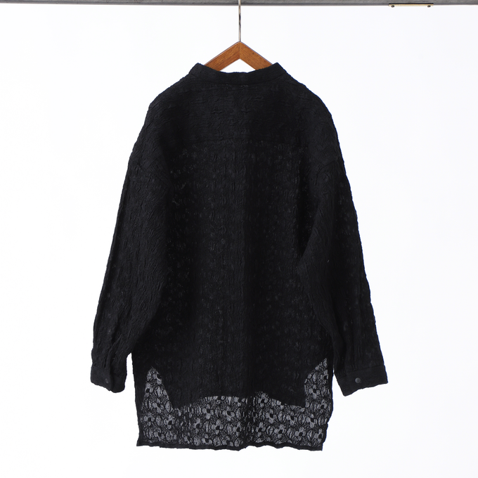 MOUN TEN. マウンテン<br>shirring shirt<br>MS26B-1505a