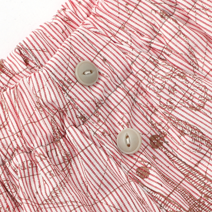 〈残り3Y(100cm)のみ〉eLfinFolk エルフィンフォルク<br>Noctua striped Shorts<br>elf-241F08