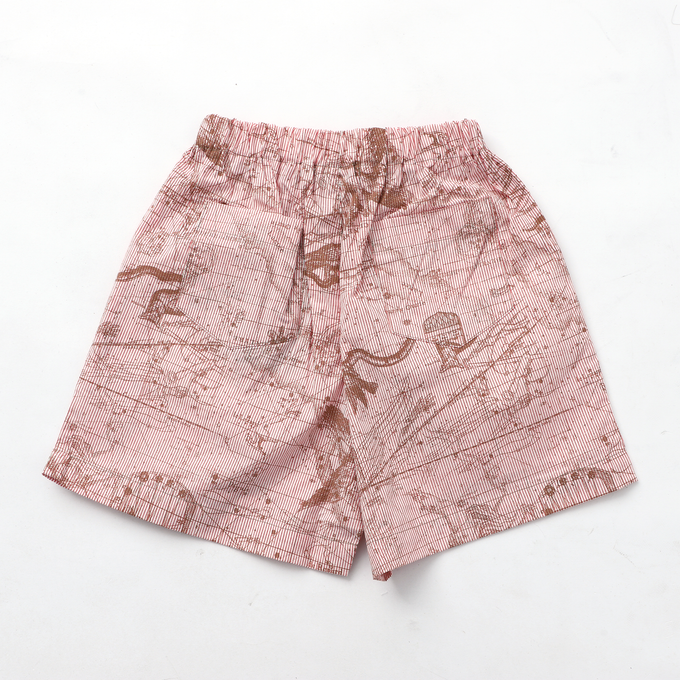〈残り3Y(100cm)のみ〉eLfinFolk エルフィンフォルク<br>Noctua striped Shorts<br>elf-241F08