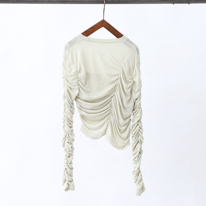 TOBOGGAN<br> トボガン<br>Shirring T-shirts