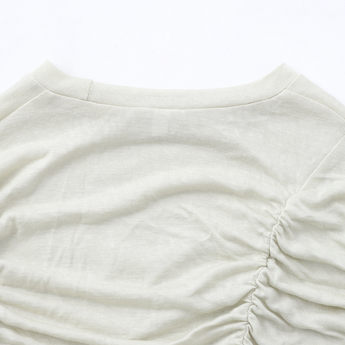 TOBOGGAN<br> トボガン<br>Shirring T-shirts