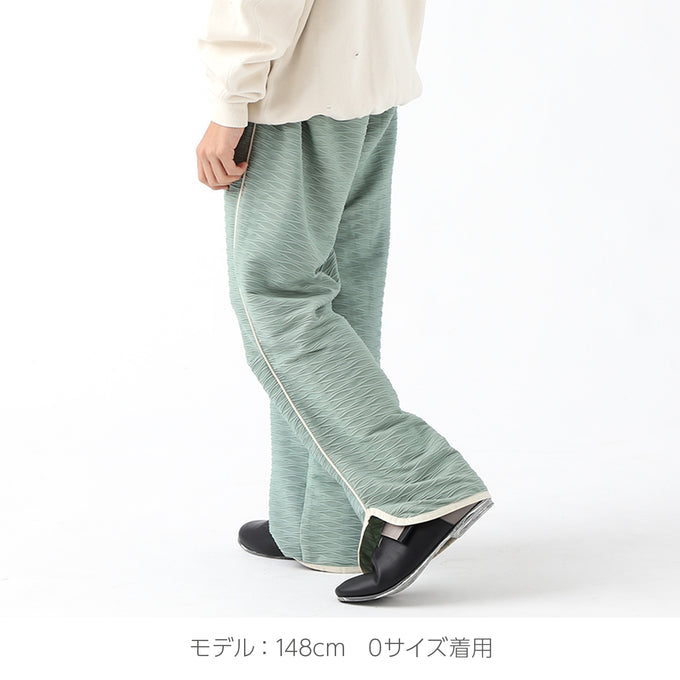 PARK MADE IN KYOTO<br>サイドパイピング膨れジャガードパンツ