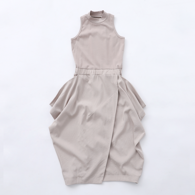 TOBOGGAN<br> トボガン<br>Drape Onepiece