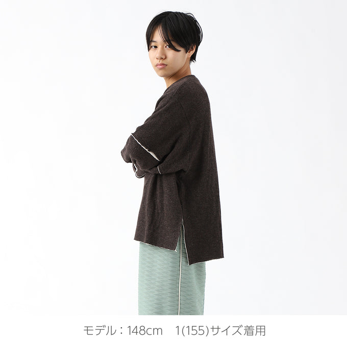 NUNUFORME ヌヌフォルム<br>裁ち切りスリーブT<br>67-nf20-948-673