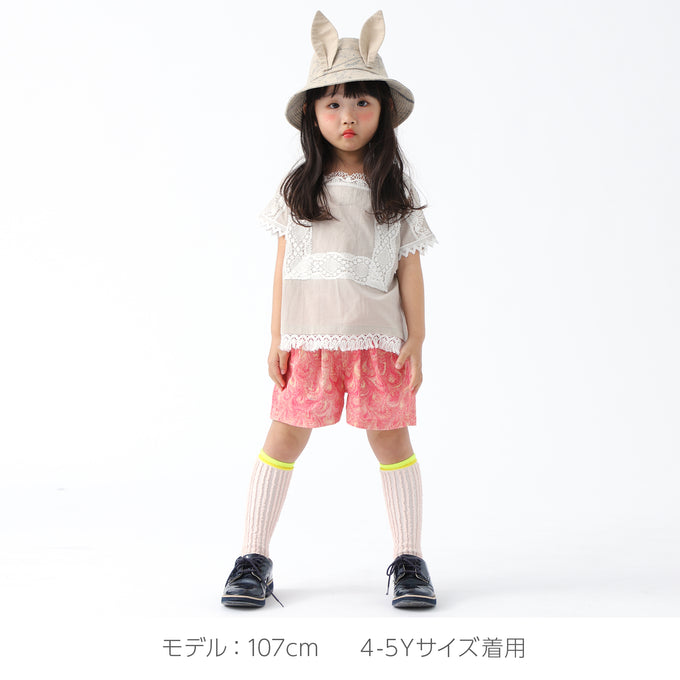 eLfinFolk エルフィンフォルク<br>Cotton lawn Lace Tops<br>elf-241F47/F48