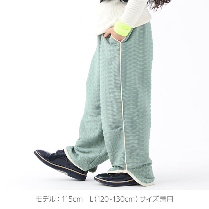 PARK MADE IN KYOTO<br>サイドパイピング膨れジャガードパンツ