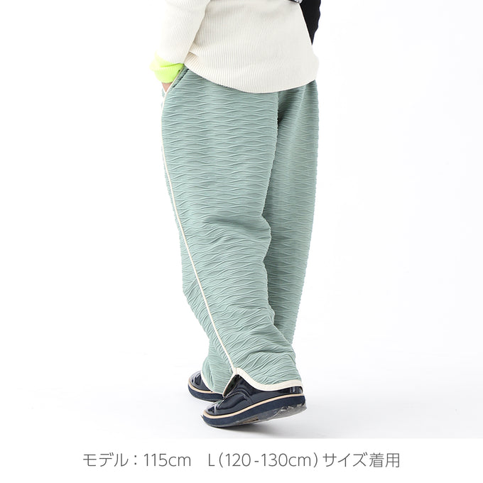 PARK MADE IN KYOTO<br>サイドパイピング膨れジャガードパンツ